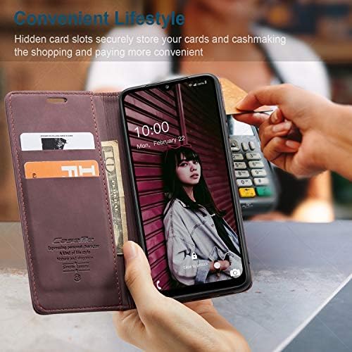 Kowauri Flip Case za Galaxy A32 4G [nije kompatibilno sa Galaxy A32 5G], kožna torbica za novčanik klasičnog dizajna sa utorom za