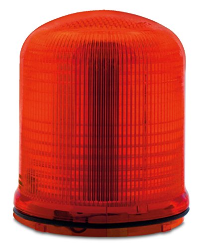 Federalni signal SLM200R Streamline modularni više-uzorak LED svjetionik, crvena, potrebna baza koja se prodaje zasebno, polikarbonat