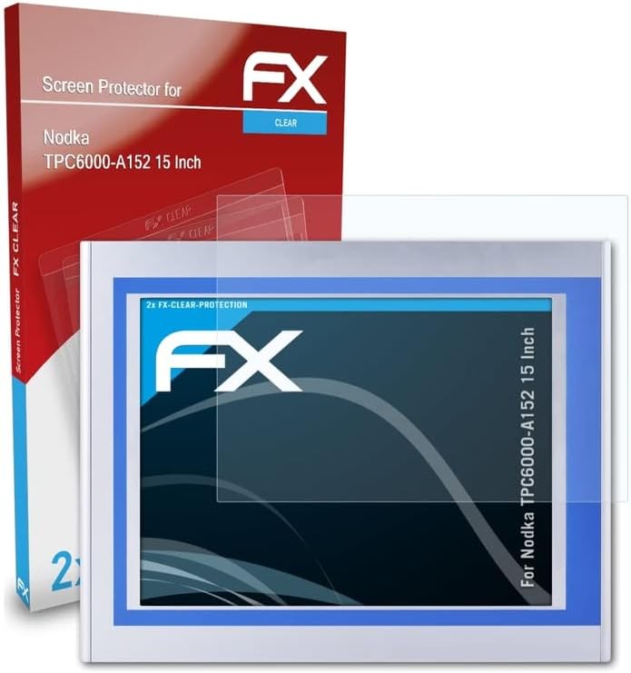 ATFolix Zaštitni film Kompatibilan je s NODKA TPC6000-A152 15-inčni zaštitnikom zaslona, ​​ultra-Clear FX zaštitni film