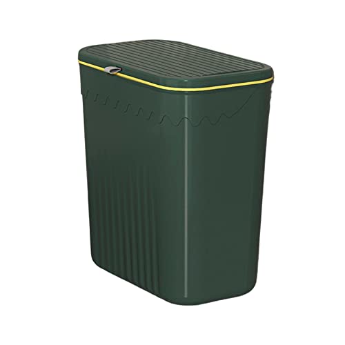 Baoblaze kućna kuhinja kanta za smeće kontejner za smeće korpa za smeće kanta za smeće velikog kapaciteta visi za Vanjska ugaona garažna vrata kupatilo, zeleno