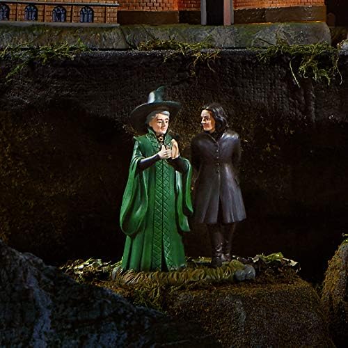 Odjel 56 Harry Potter Village Accessorie Snape i McGonagall Figurine, 3,5 inča, višebojni