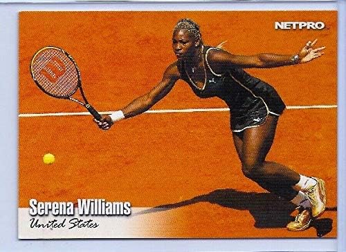 Serena Williams 2003 Netpro 1ST ikad tiskana fotografija Tenis Rookie kartica!