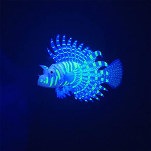 Umjetna Lažna Riba Lava Hipokampus Dekoracija Rezervoara Ukras Svjetleći Imitacija Plutajući Ukras Za Dekor Akvarija