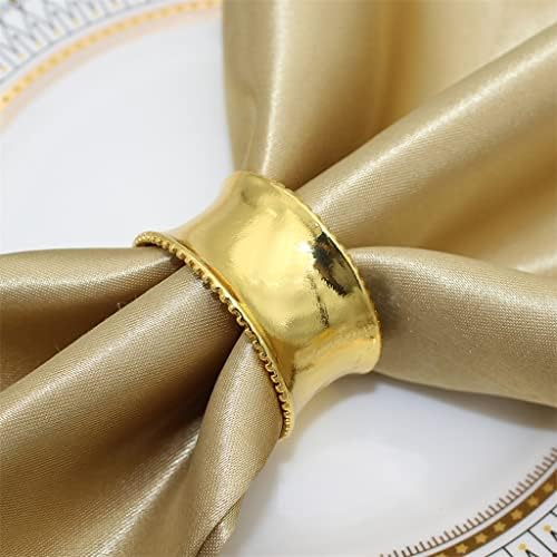 GGRBH metalni držač salveta prsten za salvete za svadbene večere za večeru svadbene recepcije Obiteljski ukras