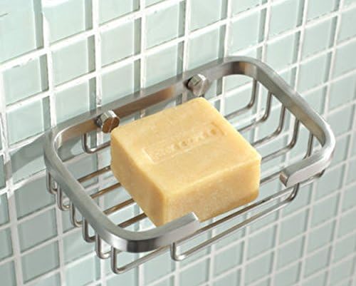Deezio Deluxe Sus-304 nehrđajuća sapunica od nehrđajućeg čelika, držač sapuna, Sapun sapun, zidni sapun sa sapunom za tuširanje košara