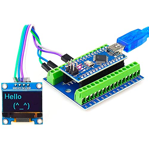 Redtagcanada Nano v3.0 3.0 Kontroler Terminal Adapter za proširenje Nano IO Shield Jednostavna produžna ploča za Arduino AVR ATMEGA328P