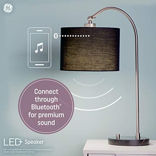 Ge rasvjeta LED+ zvučnik koji mijenja boju LED sijalica sa daljinskim, višebojna + meka Bijela, A21 standardna sijalica