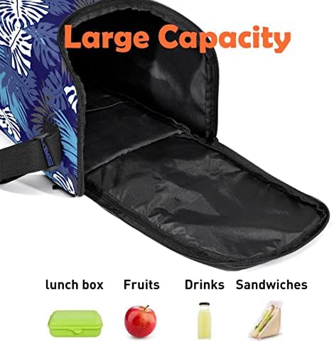 Ponavljanje hibiskusa velika kanta za ručak višekratna kutija za ručak lagana torba za ručak kompaktne kutije za ručak