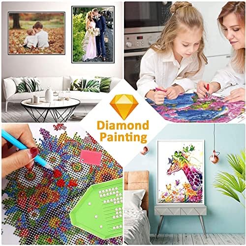 Dijamantni setovi za oslikanje za odrasle / djecu 5d DIY Diamond Art Book sa punim kvadratnim dijamantskim umjetničkim bijelim elk