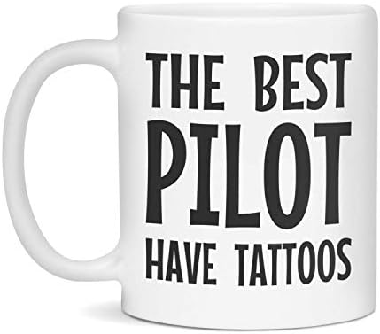 Najbolji pilot ima tetovaže, bijelo od 11 unca