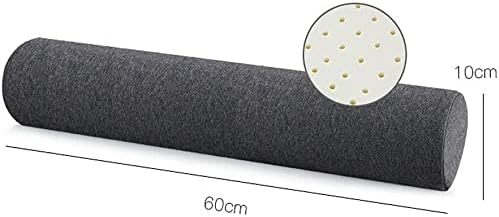 Haoktsb dvostruki jastuci cilindrični grlića jastuk prirodne gumene jastuk za spavanje jastuk za san