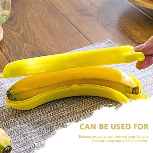 Držač za banane 4kom Creative Banana storage Cases putni kontejneri za voće za višekratnu upotrebu