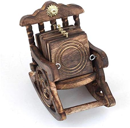 Piru čajni podmetač drvena stolica za podmetanje čaja u dizajnu ručno izrađen proizvod atraktivan izgled