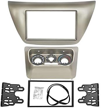 XMEIFEITS dvostruki Din Radio Panel za 2006 Mitsubishi Lancer IX Postmarkete Stereo Dash Kit DVD Frame+centralna AC Kontrolna fascija