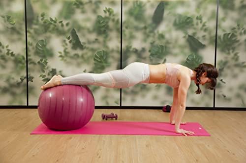Roru Concept PRO serija Yoga Mat Thick Non Slip, 5 mm, za yoga Studios & Hoteli, veliki 68 x 24 inča, Yoga Mat Non Slip, vježba vježba