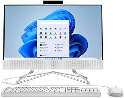 HP 2022 najnoviji desktop FHD all-in-one desktop dual-core amd athlon srebrna 30GB ddr4 ram nvme m.2 512gb ssd dvd wific ac bt rj45