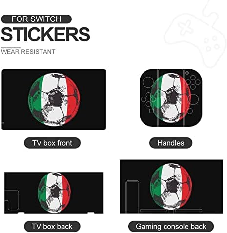 Italijanska Zastava Soccer Football Switch Naljepnica Za Kožu S Punim Omotom Naljepnica Sa Zaštitnom Folijom