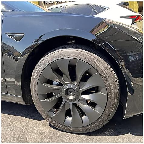 4kom Glavčina kapa za zamjenu automobila poklopac na točkovima Hubcap Full Rim Cover Accessories performanse kompatibilne za Tesla Model 3 18 inča 2018-2023 2021