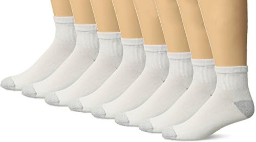 Hanes Ultimate muške FreshIQ 10-Pack velike & visoke čarape za gležnjeve