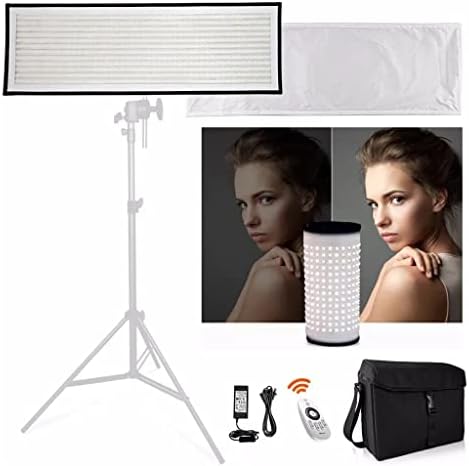 WYFDP LED video svjetlo fotografsko osvjetljenje bi-boja 3200K-5500K 576 LED fleksibilna LED panela Studio lampica