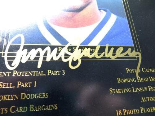 Ryne Sandberg sa autogramom časopisa Investor's Journal 1992 Cubs JSA AH04452-MLB magazini sa autogramom