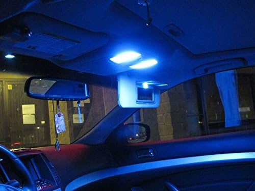 iJDMTOY Ultra Blue Single-emiter 1-LED 168 175 194 2825 W5W T10 LED zamjenske sijalice kompatibilne sa unutrašnjim svjetlima automobila, map lampama, kupolastim svjetlima, svjetlima za područje stopala, svjetlima za područje prtljažnika itd