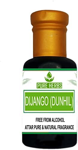 Čisto bilje DIJANGO DUNHIL Attar bez alkohola za uniseks, svakodnevna upotreba 25ml