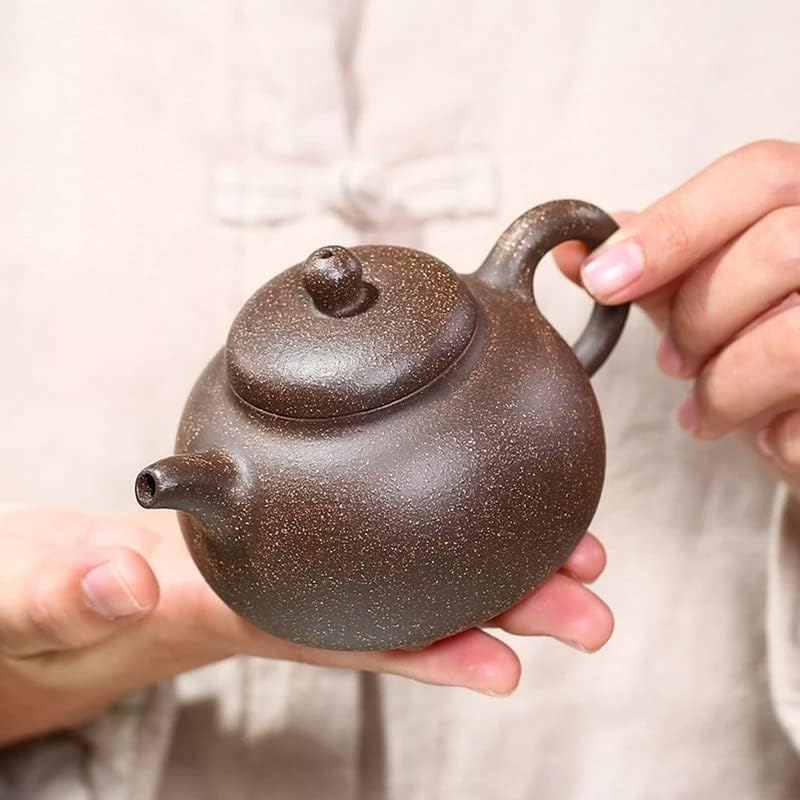 Hggdkdg crni zlatni pijesak čajnik gline crnac crant uzorak koji znači zdravlje dugovječnost Puer Kung Fu čajnik