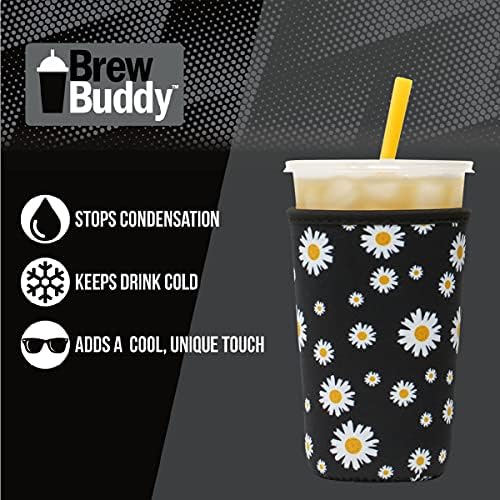 Buddy Scenad za ledeni rukav za kafu - Držač izolatora Sok za hladna pića, neoprenske čaše čaše - kompatibilan za Starbucks, Dunkin