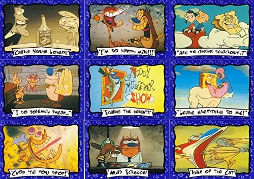 Ren & Stimpy Show 1995 Dynamic Marketing Djelomična osnovna kartica set 100/110 an