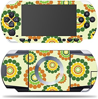 Mighyykins kože kompatibilan sa Sony PSP - Hippie Cvijeće | Zaštitni, izdržljivi i jedinstveni poklopac zamotavanja vinilnog dekala