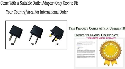 UpBright 12v AC / DC Adapter kompatibilan sa Foxpro NIMH Charger II FXNIMH FX AR4 NX3 NX4 FX3 FX5 Scorpion-X1A Firestorm Fury GX7