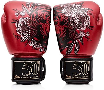 Fairtex Golden Jubilee Premium Muay Thai Boxing rukavice - Limited Edition