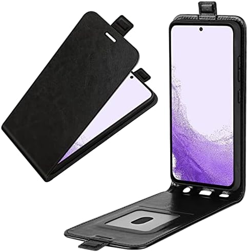 HualuBro Samsung Galaxy S23 futrola, Retro PU kožna Folio Flip torbica otporna na udarce sa držačem kartice i magnetnim zatvaračem
