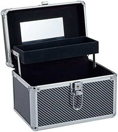 SXNBH Kozmetička kutija Metalna kozmetička kutija Kozmetička torba TATTOO NAUBLE MULTI-LAYER TOOLBOBOBOBE Storage kutija za pohranu