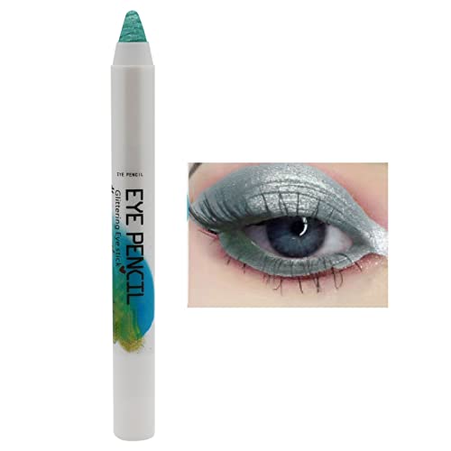 Highlighter Eyeliner olovka za sjenilo za oči štap za sjenilo visokog sjaja Fine Pearl Light ne uklanja šminku Posvjetljujući vodootporni metalni štap za sjenilo Crayon Glitter Liner za oči