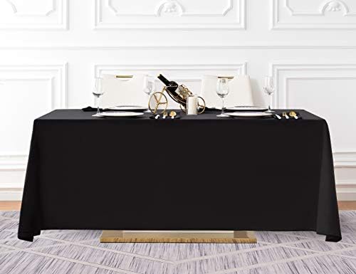 Surmente Stolcloth 90 * 156-inčni pravokutni poliesterski stol za poliester, poklopac stola za trpezarije za vjenčanja, bankete ili