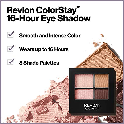 Paleta sjenila Revlon, ColorStay 16-satna šminka za oči, baršunasta pigmentirana Blendable Matte & Shimmer završna obrada, 510 prijevremeno