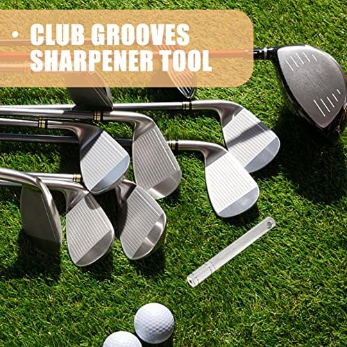 BESPORTBLE kugle držač kugle Golfs čist alat klub Groove oštrenje alat Groove klub Groove oštrenje prijenosni Groove oštrenje specijalni