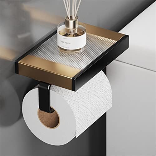 Doubao WoAL papir držač sa policama Space aluminijski papir ručnik za ručnicu za ručnicu za WC kupaonu kuhinju