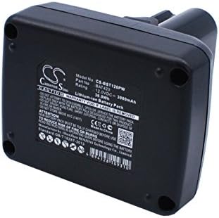Zamjenska baterija za Bosch 12-volt Max alati, CLPK30-120, CLPK40-120, CLPK40-120, CLPK41-120, CLPK50-120, CLPK50-120, FL10, GDR 10,8