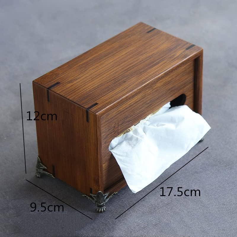 SDGH papirnati ručnik kutija drvena tkiva kutija salveta Cast Cast Coxkies Kutije za odlaganje tkiva kutije za odlaganje ulveta
