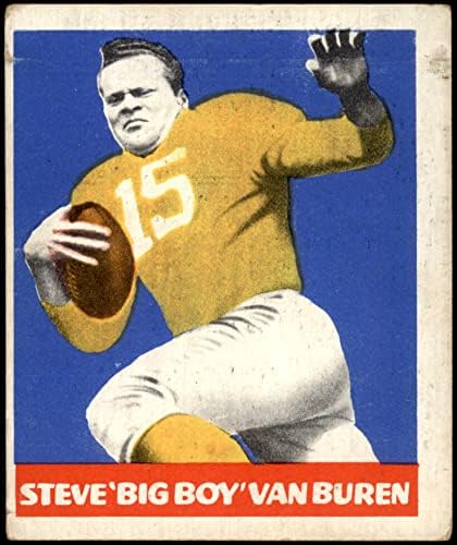 1948 List 22 Yel Steve Van Buren Philadelphia Orlovi VG Eagles