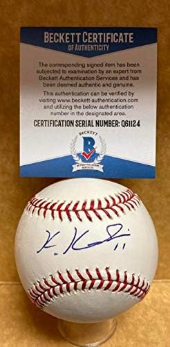 Kenshin Kawakami Arlanta Braves potpisali su autogramirani M.L. Bejzbol Beckett Q61124
