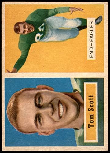 1957. topps 25 Tom Scott Philadelphia Eagles Dean's Cards 5 - ex orlovi