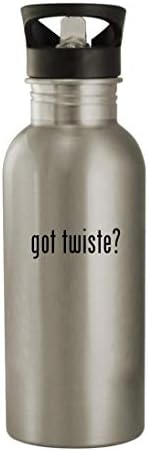 Knick kracke pokloni dobio je Twiste? - 20oz boca od nehrđajućeg čelika, srebrna