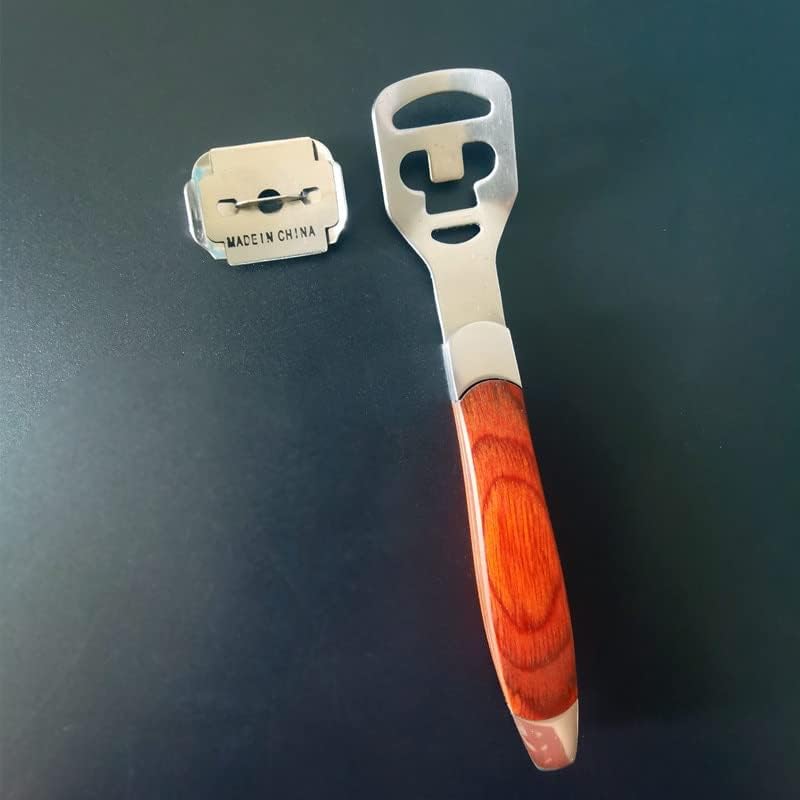 Kožni zanatski alat + 10pcs zamjenski noževi drva od nehrđajućeg čelika Tracking lopata nož DIY CRAFT Art Prosijanje