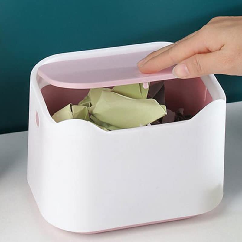 Zhaolei plastični mini otpad kanti za čišćenje stola čišćenje kabine za smeće Tablice za smeće može uredski pribor mali kancelarijski