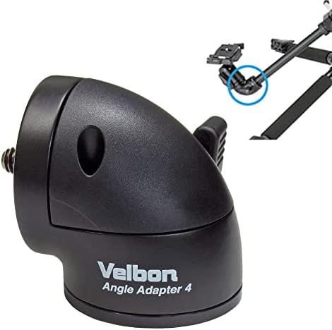ベルボン Velbon Amzadapter4 0017915890015 Pribor za stativu, kutni adapter 4, az, desni kutni adapter, aluminijum, makro fotografija,