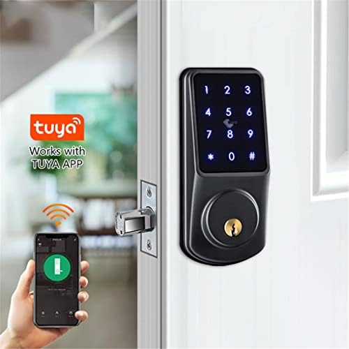 Tuya aplikacija Elektronska brava za zaključavanje vrata bez ključa s digitalnom aplikacijom IC karticom Mehanički ključ Početna Mortise Lock